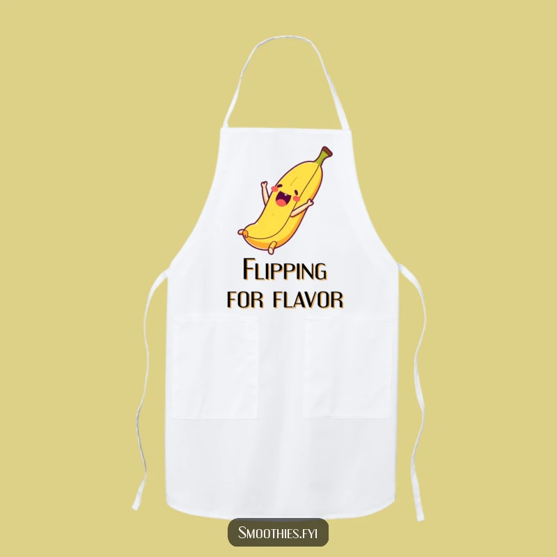 Funny Banana Somersault Apron: Cook with Fruity Flair
