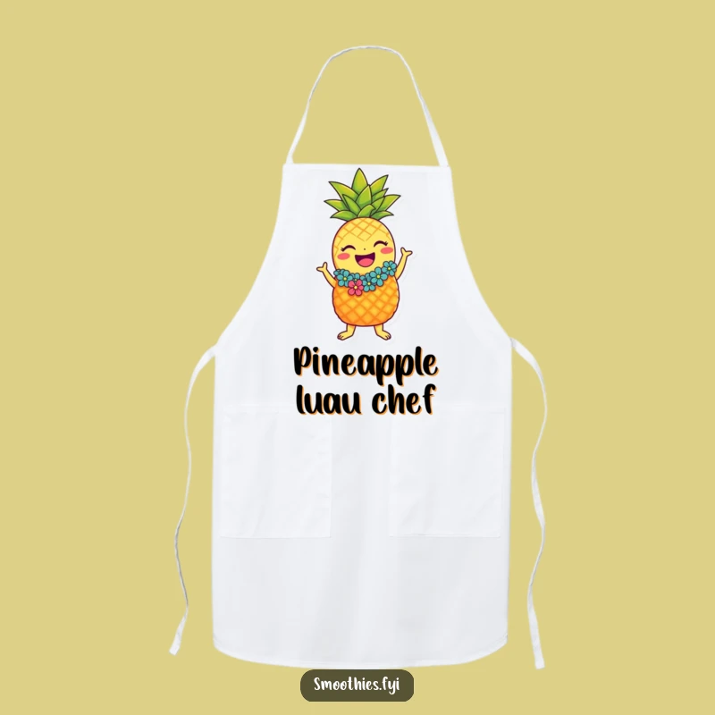 Funny Hula Pineapple Apron: Cook with Island Spirit and Aloha