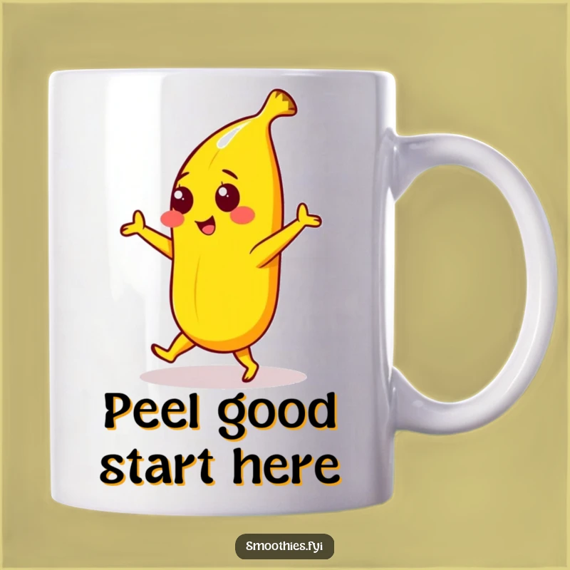 Funny Banana Dance Mug - Playful Character Gift for a Jovial Morning