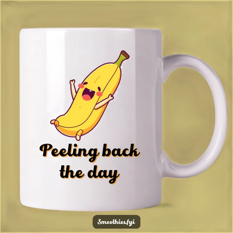 Funny Banana Somersault Mug: Peel with Laughter, A Great Gift