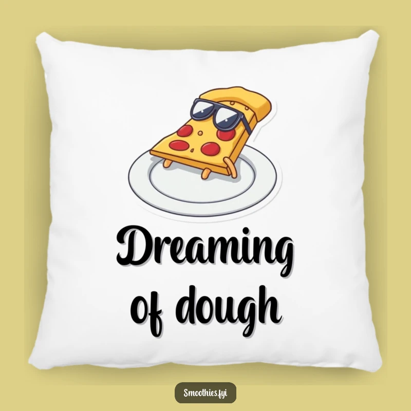 Funny Pizza Slide Pillow: Lounge with this Cool and Comfy Slice!