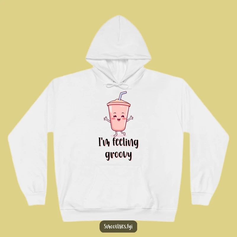 Funny Smoothie Cup Hoodie: Cozy Beats, Blended Fun, Perfect Gift!