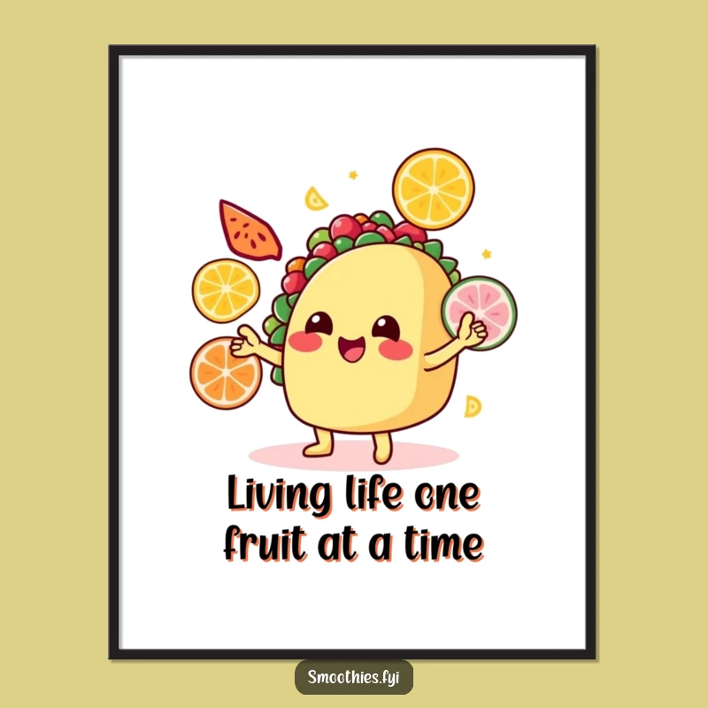 Free Printable Funny Wall Art: Juggling Taco Fiesta Decor, Vibrant Downloadable Art