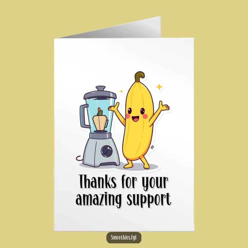 Free Printable Disco Banana Thank You Card - Funny Downloadable Gift for Expressing Gratitude