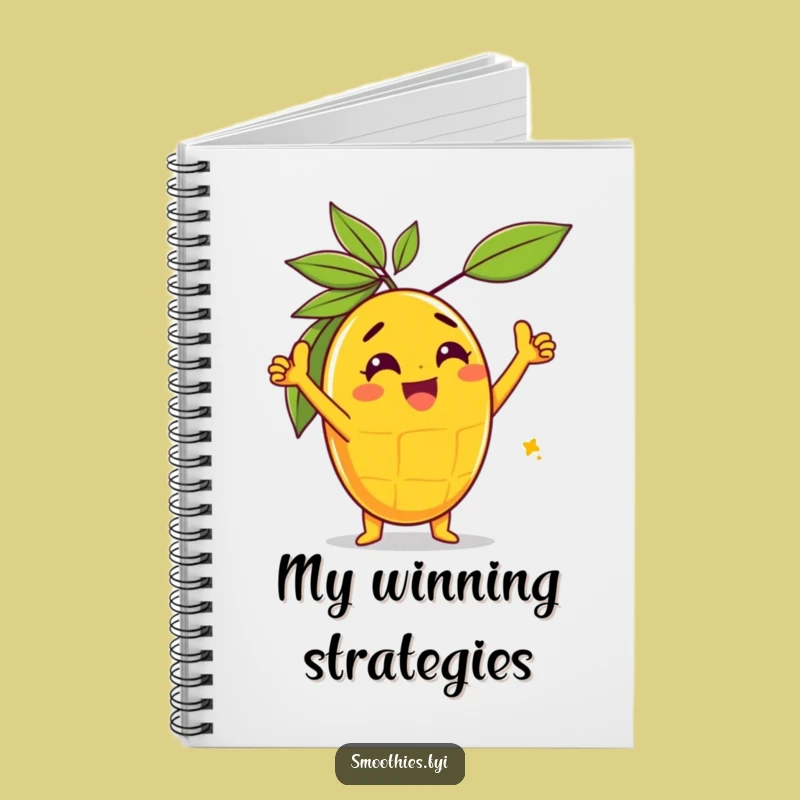 Funny Gleeful Mango Triumph Notebook: Record Your Victories