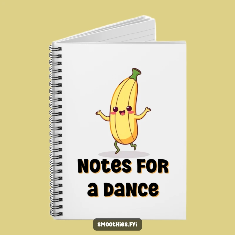 Funny Kawaii Banana Peel Notebook - Jot Down Silly Notes!