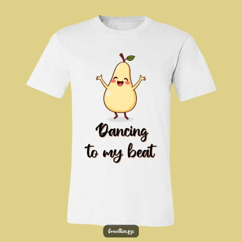 Funny Pear Dance T-Shirt - Wearable Silliness for Joyful Style