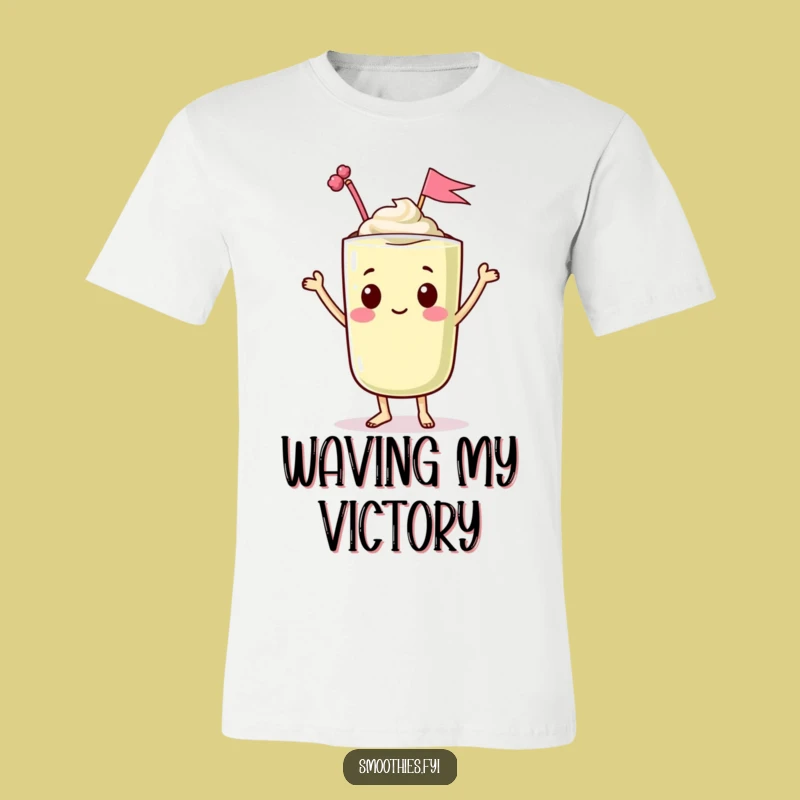 Funny Kawaii Smoothie Dancing T-Shirt - Party On with Hilarious Flair