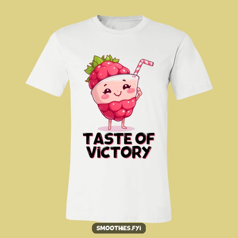 Funny Raspberry Smoothie T-Shirt: Proud Berry Creator Tee for Fit Style