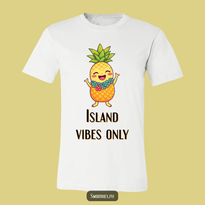 Funny Hula Pineapple T-Shirt: Wear Your Tropical Fun and Aloha Spirit
