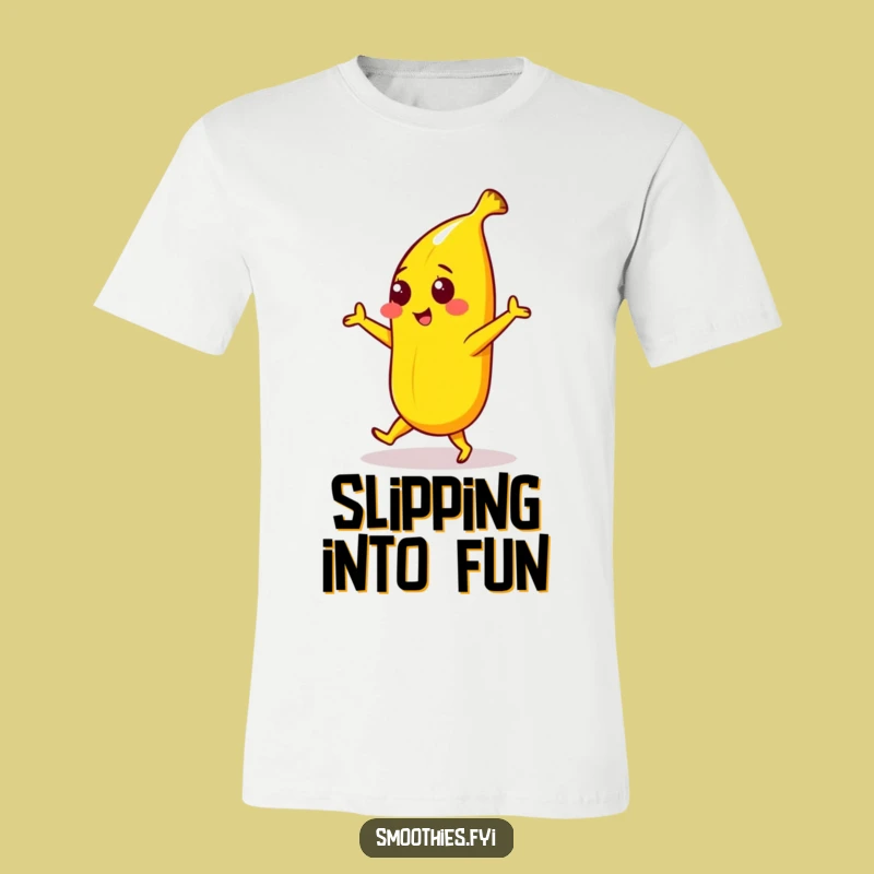 Funny Banana Dance T-Shirt - Playful Character Tee for Comedic Fun