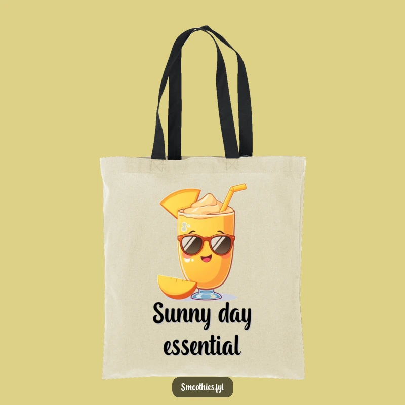 Funny Mango Smoothie Shades Tote: Chic & Hilarious Carry-All Gift